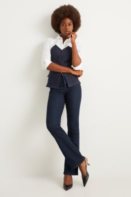 Jean bootcut - high waist