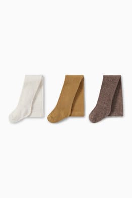Multipack of 3 - baby tights
