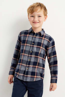Camisa blanca top niño c&a