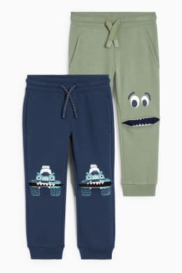 Confezione da 2 - monster e truck - pantaloni sportivi