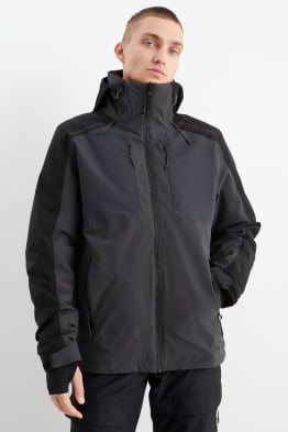 Ski jacket with hood - 2-in-1 look