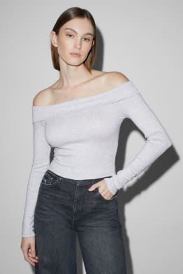 CLOCKHOUSE - cropped long sleeve top