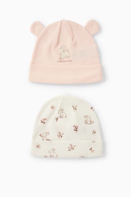 Pack de 2 - conejitos - gorros para bebé