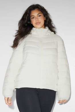 CLOCKHOUSE - quilted jacket with hood