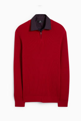 Pullover und Hemd - Regular Fit - Kent