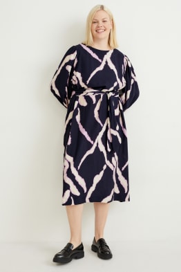 A-line dress - patterned