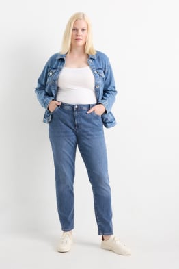 Skinny jeans - vita media - One Size Fits More