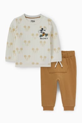 Mickey Mouse - thermo-outfit voor baby’s - 2-delig