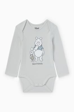 Winnie the Pooh - baby bodysuit - striped