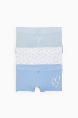 Multipack of 3 - heart - shorts