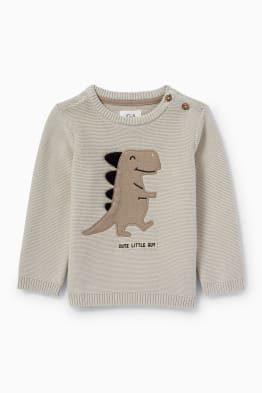 Motiv dinosaura - svetr pro miminka