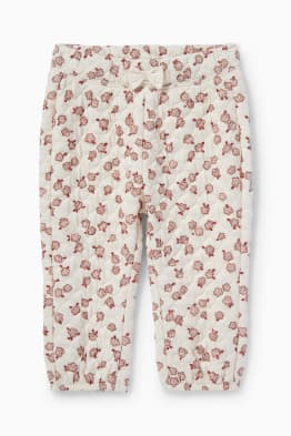 Pantalons de xandall per a nadó - de flors