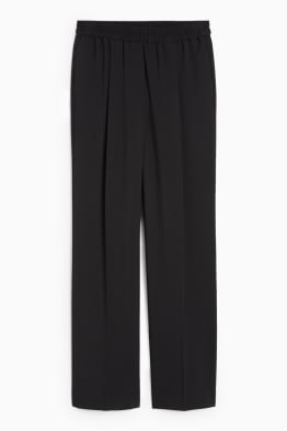 Cloth trousers - high waist - straight fit