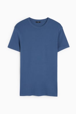 T-Shirt - ryps w cienkie prążki