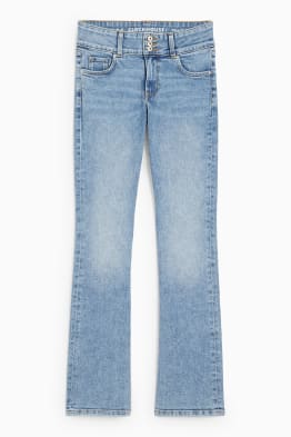 CLOCKHOUSE - bootcut jeans - vita bassa - LYCRA®