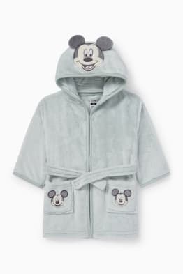 Mickey Mouse - peignoir à capuche pour bébé
