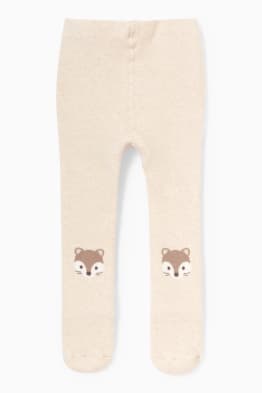 Fox - baby non-slip tights