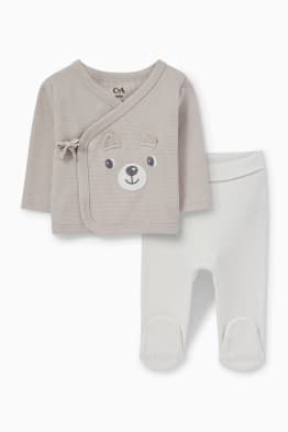 Beertje - newbornoutfit - 2-delig