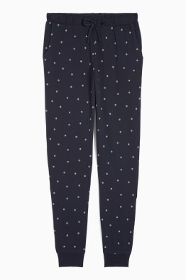 Pantaloni de pijama - cu flori