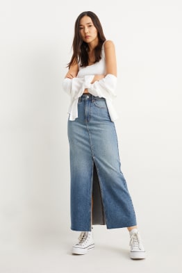 Denim skirt comfy fashion great prices C A Online Shop