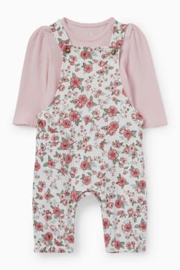Flowers - baby outfit - 2 piece