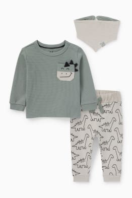 Dino - Baby-Outfit - 3 teilig