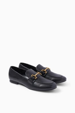 Loafers - faux leather