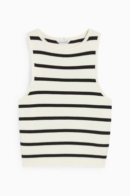 CLOCKHOUSE - cropped top - striped