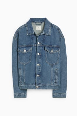 Veste en jean surdimensionnée