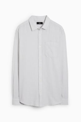 Shirt - regular fit - kent collar