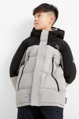 Ski jacket with hood - water-repellent