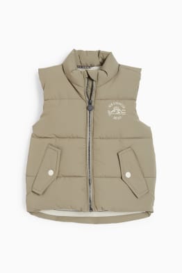 Quilted baby gilet - water-repellent