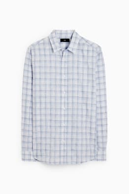 Shirt - regular fit - Kent collar - check