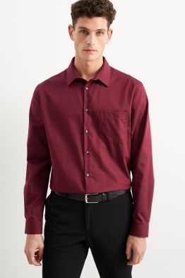 Business shirt - regular fit - kent collar - easy-iron