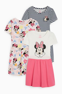 Set van 3 - Minnie Mouse - jurk