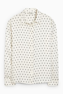 Business blouse - polka dot