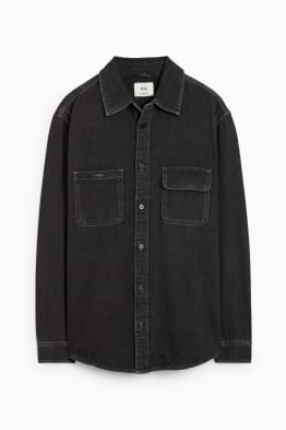 Denim shirt - regular fit - kent collar