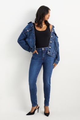 Premium Denim by C&A - skinny jeans - wysoki stan