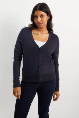 Cardigan tricotat basic