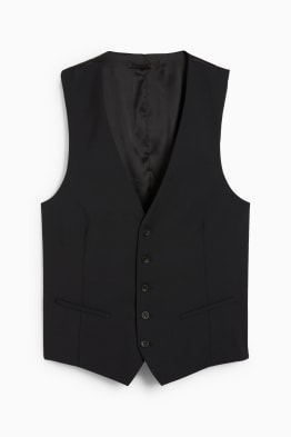 Gilet de costume sans manches - regular fit - Flex - laine vierge mélangée