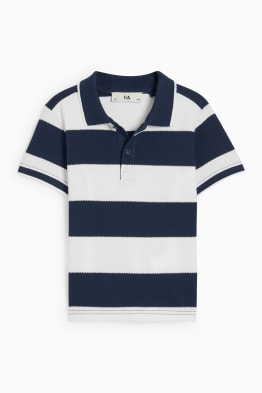 Tricou polo - cu dungi