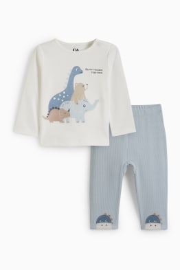 Dieren - baby-pyjama - 2-delig