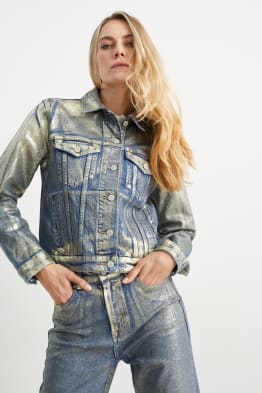 Veste en jean - brillante