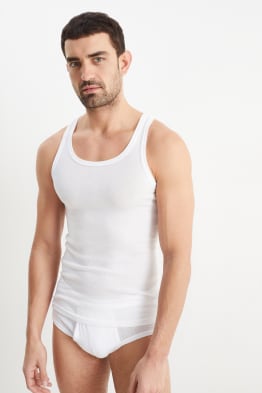 Multipack of 5 - vest - seamless