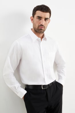 Business shirt - regular fit - kent collar - easy-iron