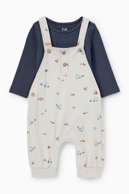 Zeedieren - baby-outfit - 2-delig