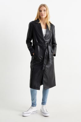 CLOCKHOUSE - coat - faux leather