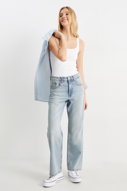 CLOCKHOUSE - baggy jeans - mid-rise waist