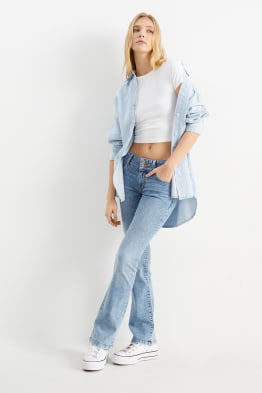 CLOCKHOUSE - Bootcut Jeans - Low Waist - LYCRA®