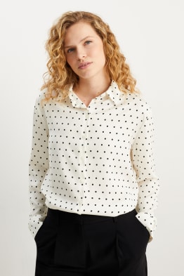 Blusa business - a pois